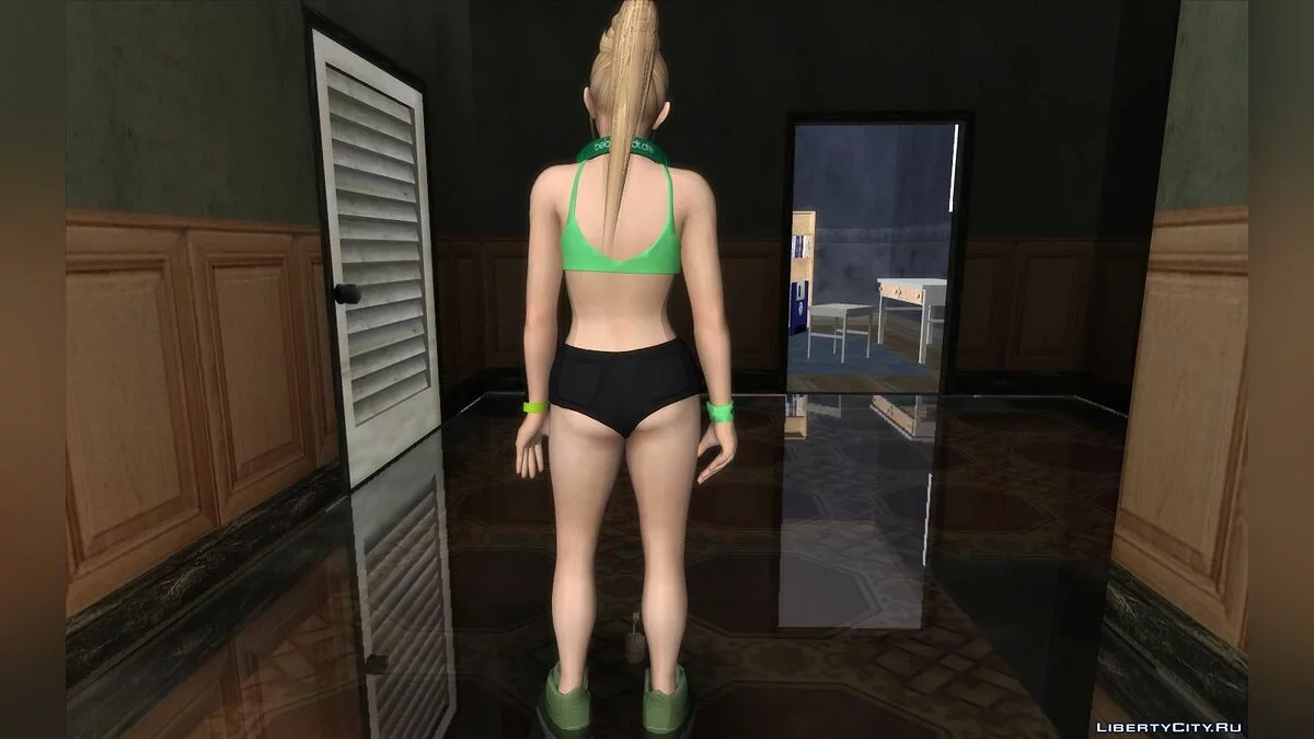 Рэйчел из DOA в спортивном зале (Я боец) / GTA San Andreas