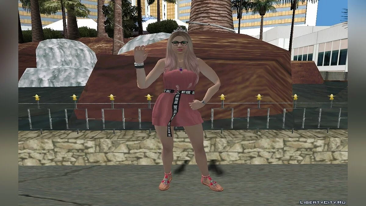 Сборник девушек в платье из GTA Online / GTA San Andreas