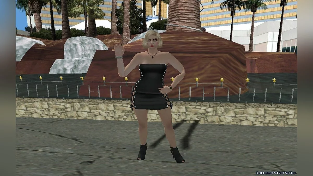 Сборник девушек в платье из GTA Online / GTA San Andreas