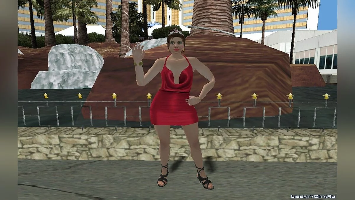 Сборник девушек в платье из GTA Online / GTA San Andreas