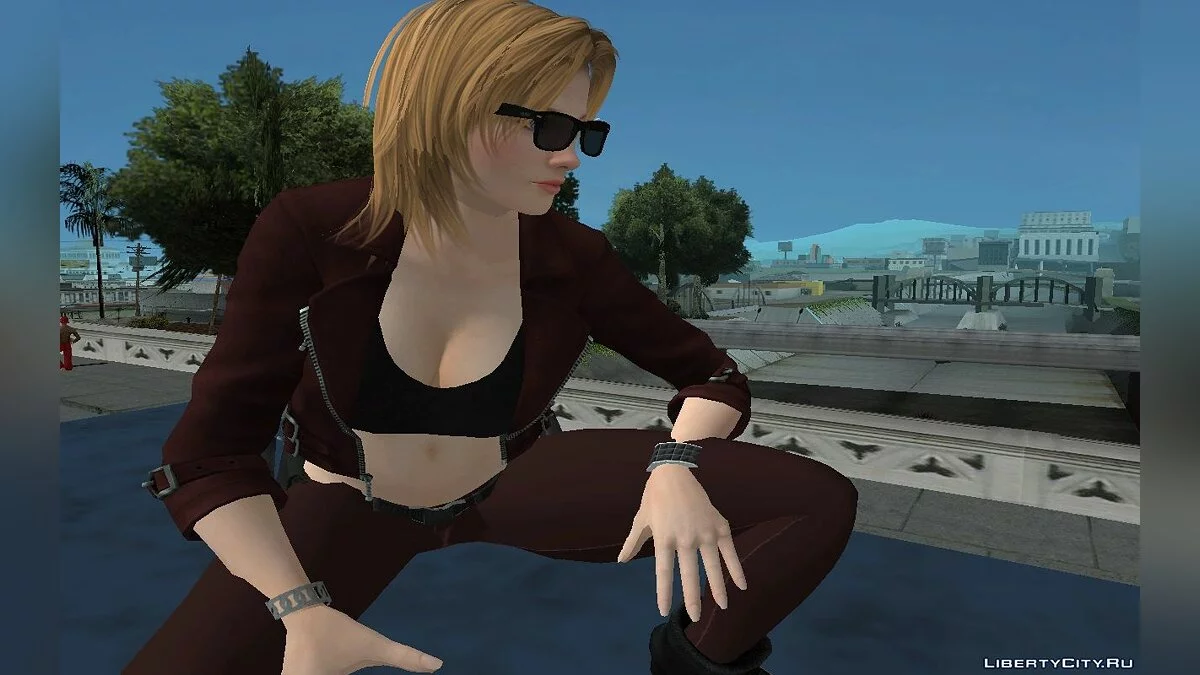 Сборник скинов из GTA Online и DOA в стиле Терминатора / GTA San Andreas