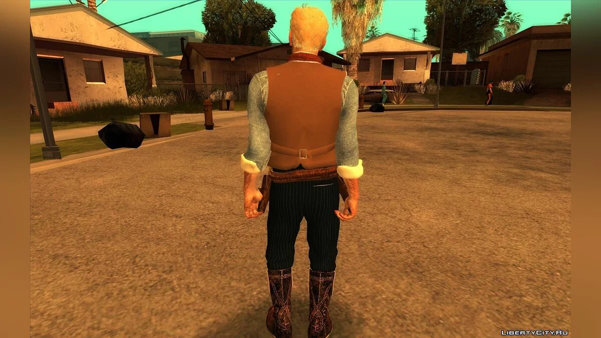 Сборник скинов из Red Dead Redemption 2 / GTA San Andreas