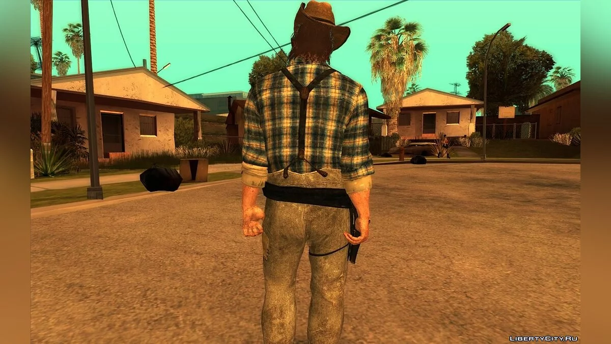 Сборник скинов из Red Dead Redemption 2 / GTA San Andreas