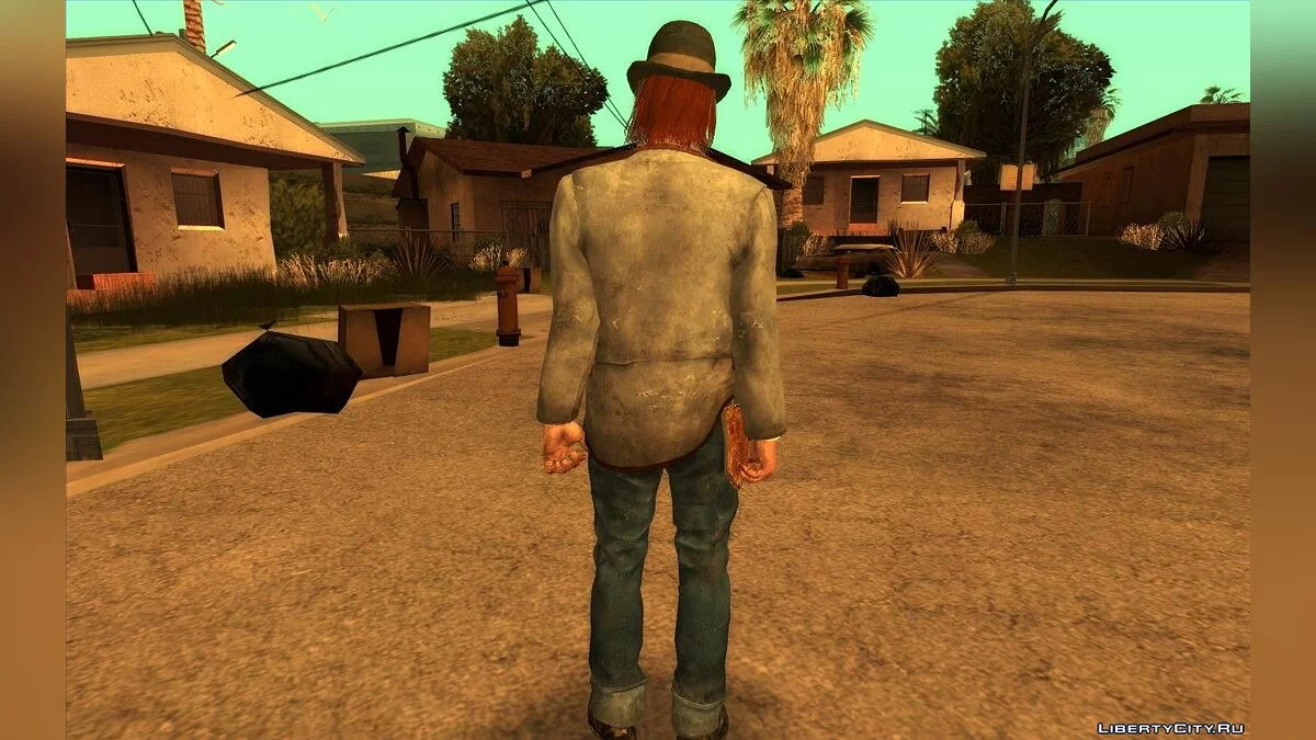 Сборник скинов из Red Dead Redemption 2 / GTA San Andreas