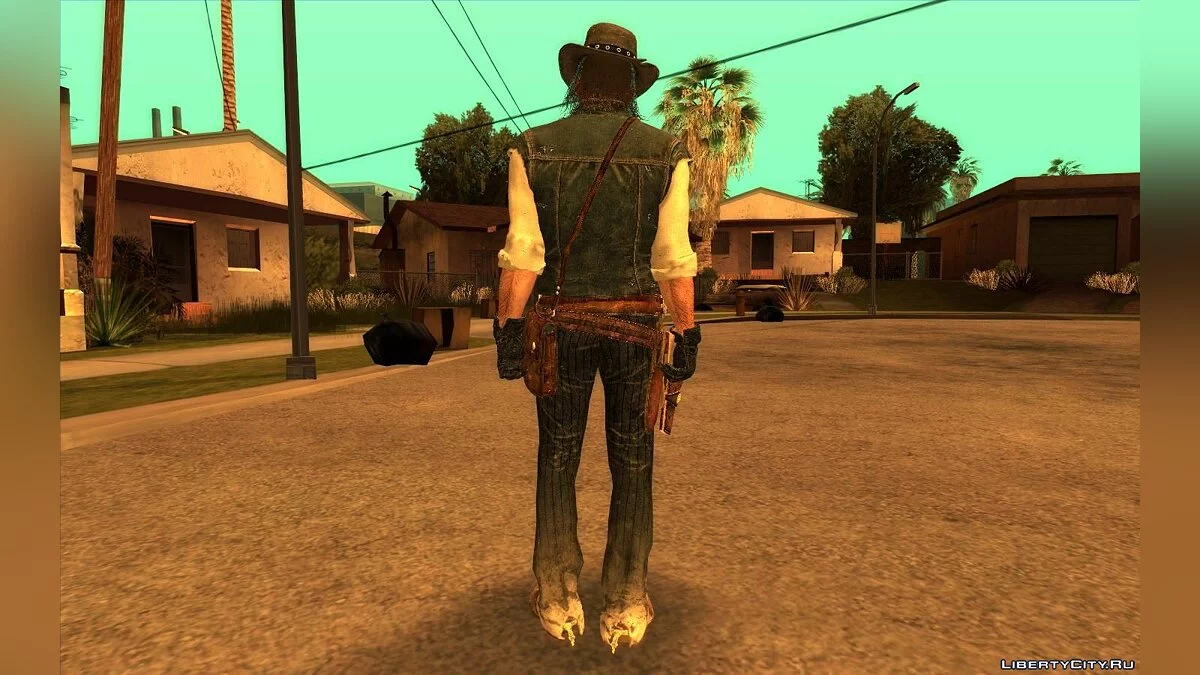 Сборник скинов из Red Dead Redemption 2 / GTA San Andreas