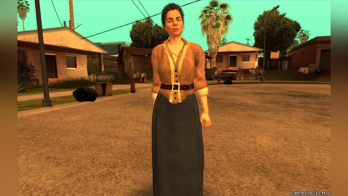Сборник скинов из Red Dead Redemption 2 / GTA San Andreas