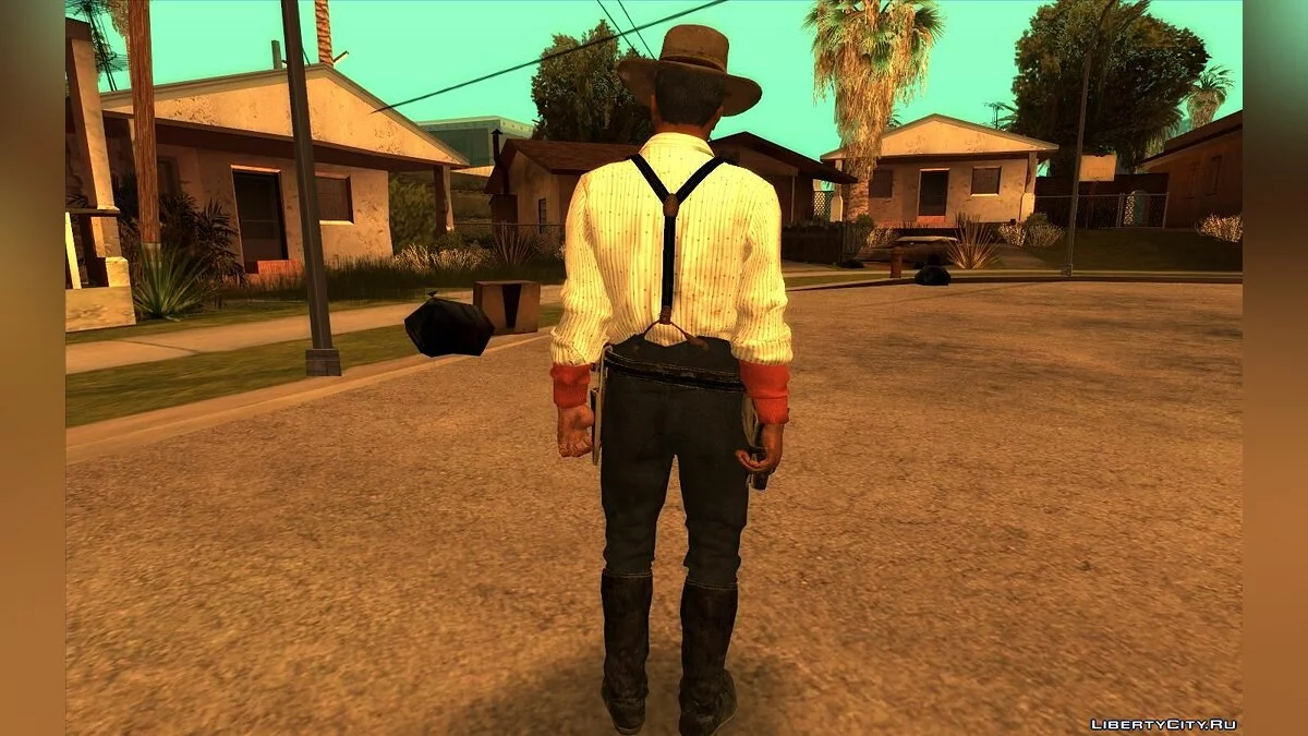 Сборник скинов из Red Dead Redemption 2 / GTA San Andreas