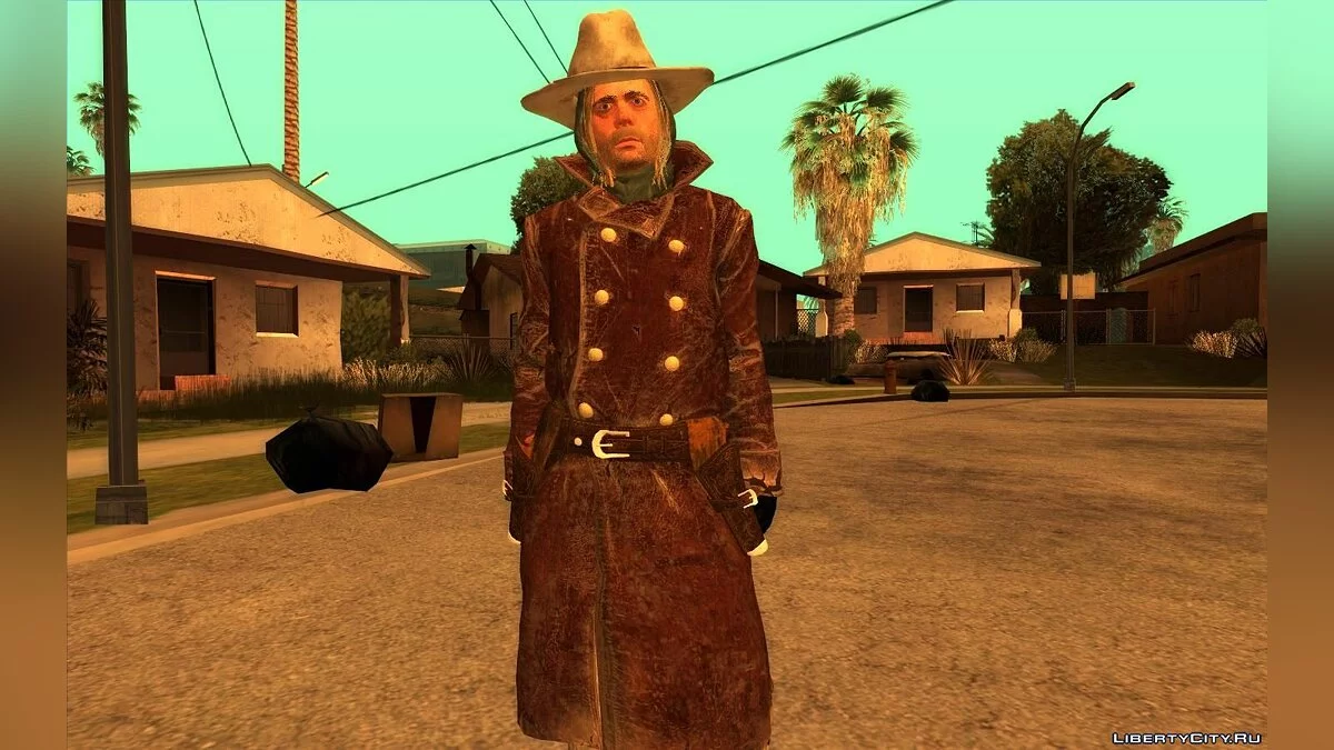 Сборник скинов из Red Dead Redemption 2 / GTA San Andreas