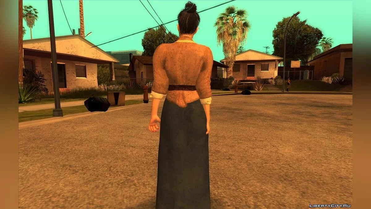 Сборник скинов из Red Dead Redemption 2 / GTA San Andreas