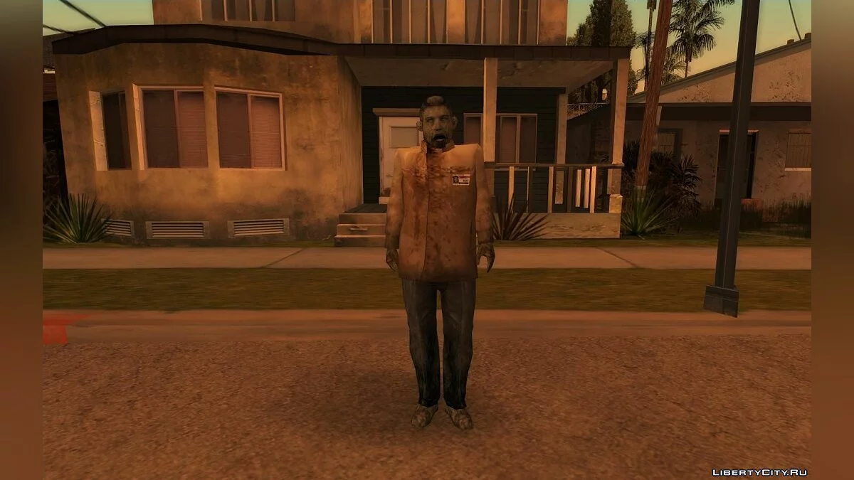 Сборник скинов зомби из RE Outbreak And Chronicles / GTA San Andreas