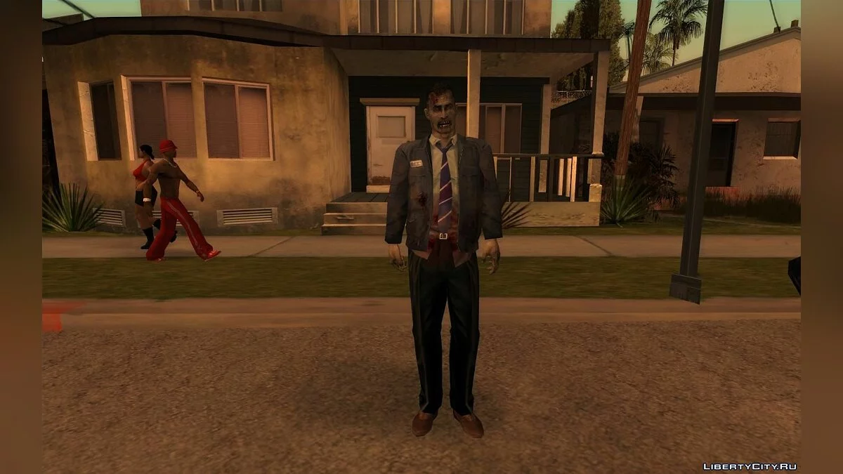 Сборник скинов зомби из RE Outbreak And Chronicles / GTA San Andreas