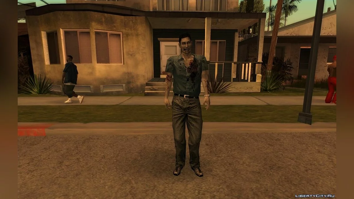 Сборник скинов зомби из RE Outbreak And Chronicles / GTA San Andreas