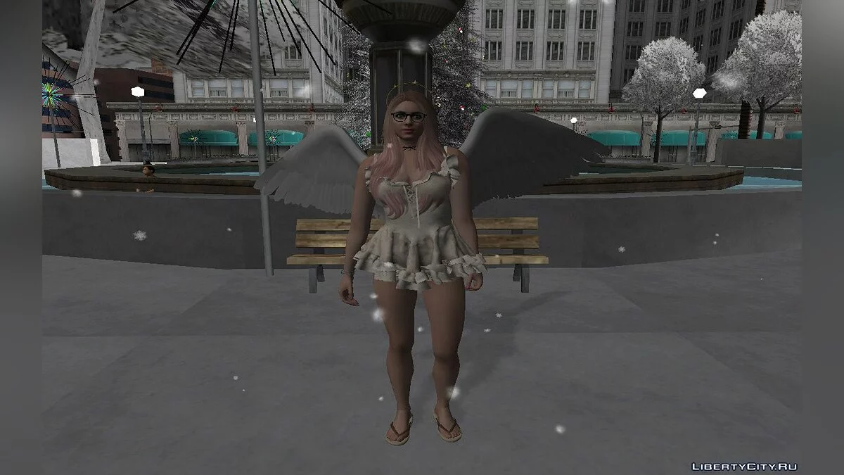 Большой сборник скинов  из DOA в Рождественском наряде из GTA Online #1 / GTA San Andreas