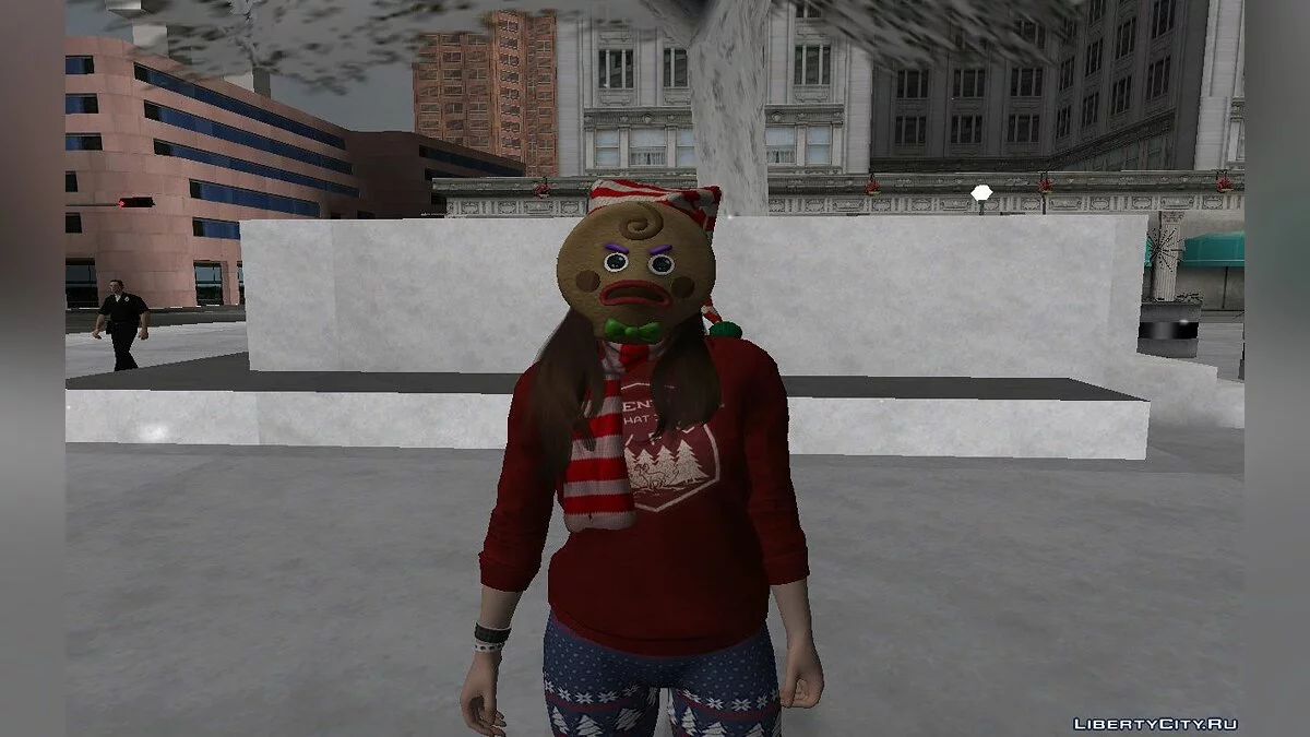 Большой сборник скинов  из DOA в Рождественском наряде из GTA Online #1 / GTA San Andreas