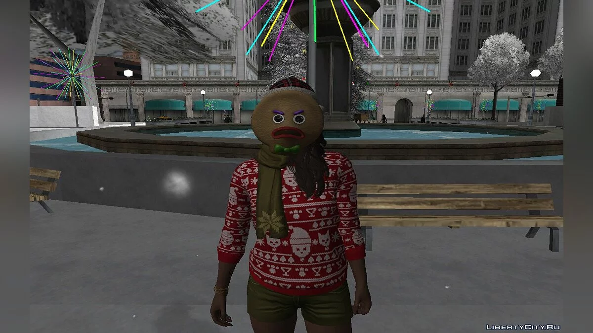 Сборник Рождественских скинов #3 / GTA San Andreas