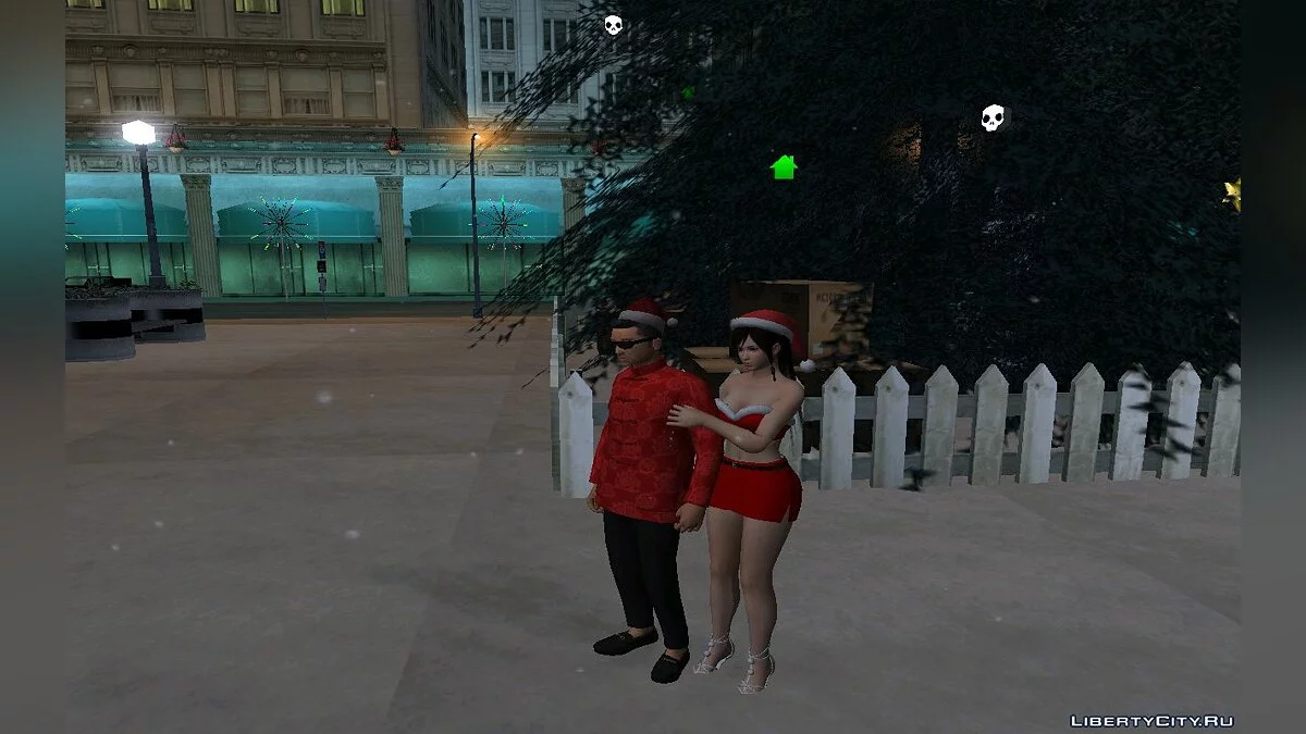 Сборник Рождественских скинов #3 / GTA San Andreas