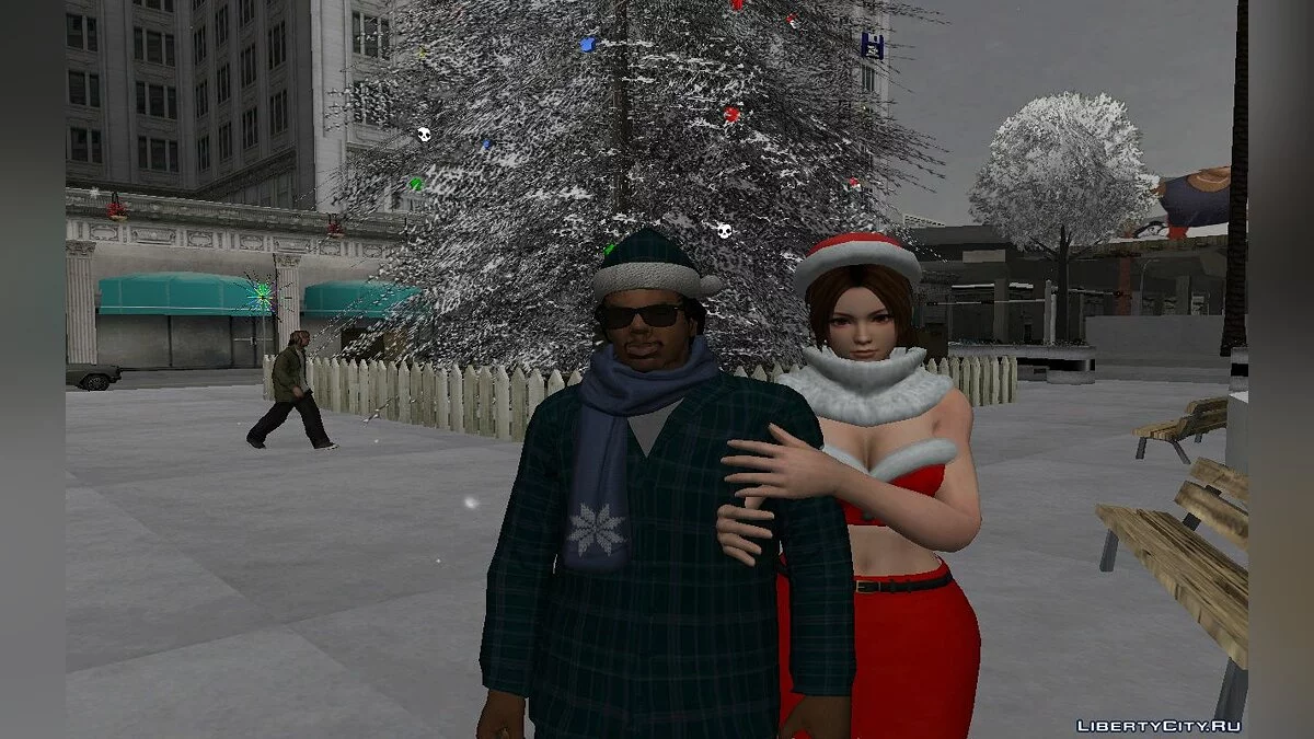 Сборник Рождественских скинов #3 / GTA San Andreas