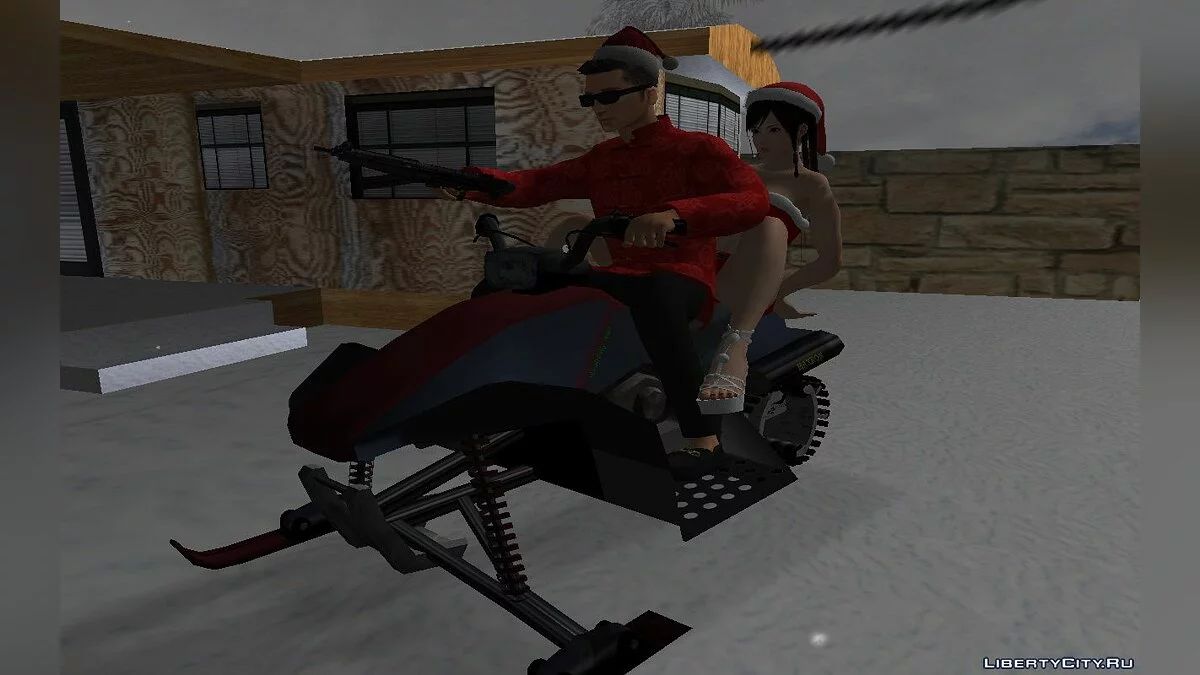 Сборник Рождественских скинов #3 / GTA San Andreas