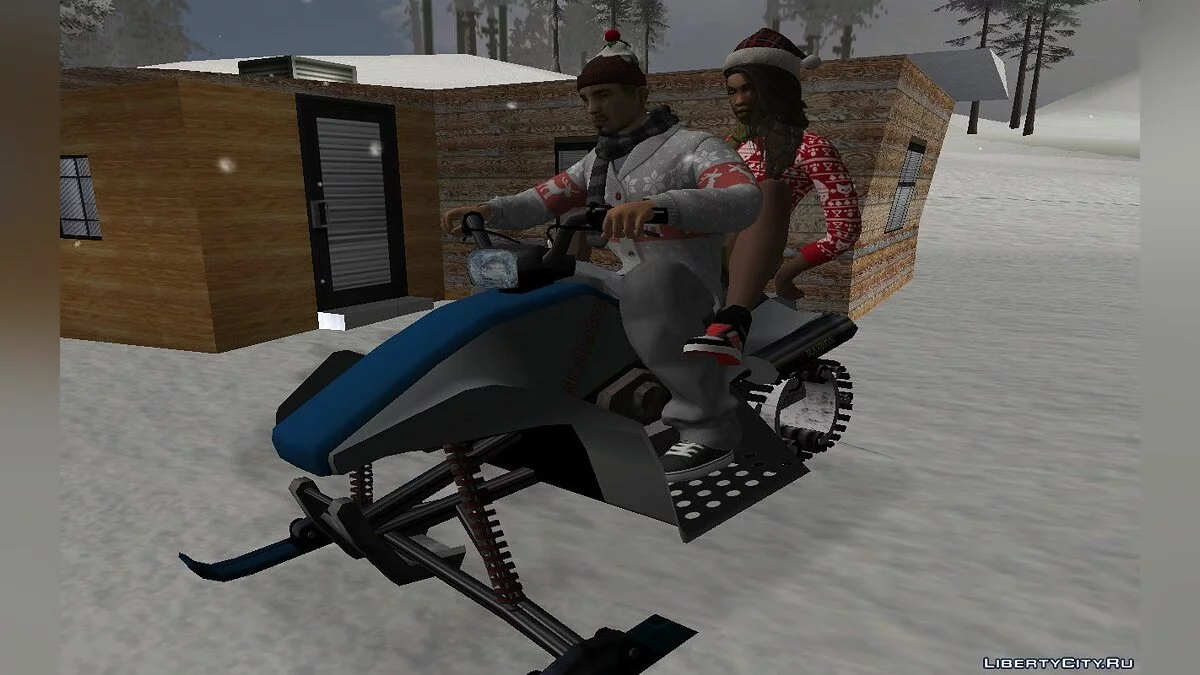 Сборник Рождественских скинов #3 / GTA San Andreas
