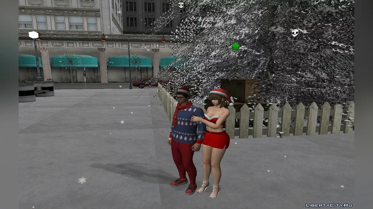 Сборник Рождественских скинов #3 / GTA San Andreas