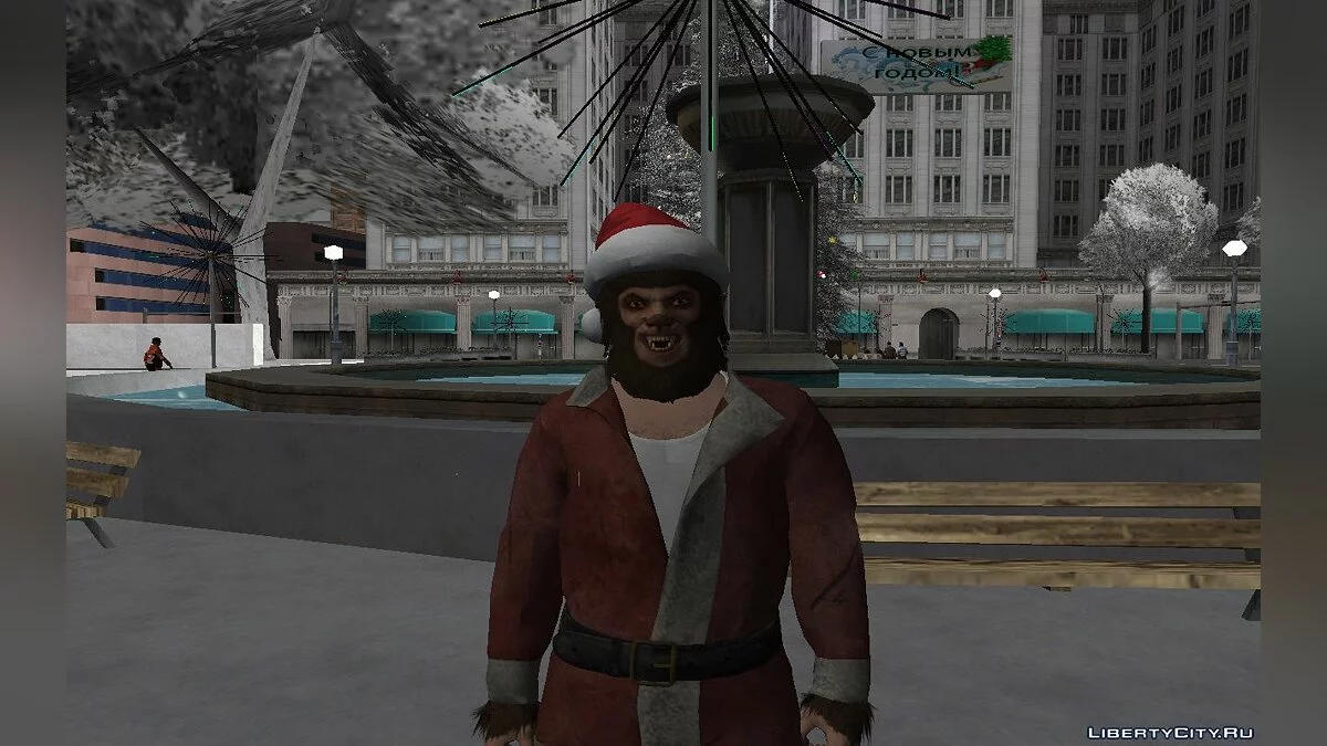 Сборник Рождественских скинов из GTA Online #2 / GTA San Andreas