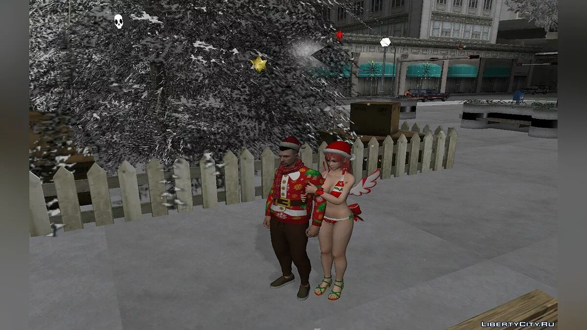 Сборник Рождественских скинов из GTA Online #2 / GTA San Andreas
