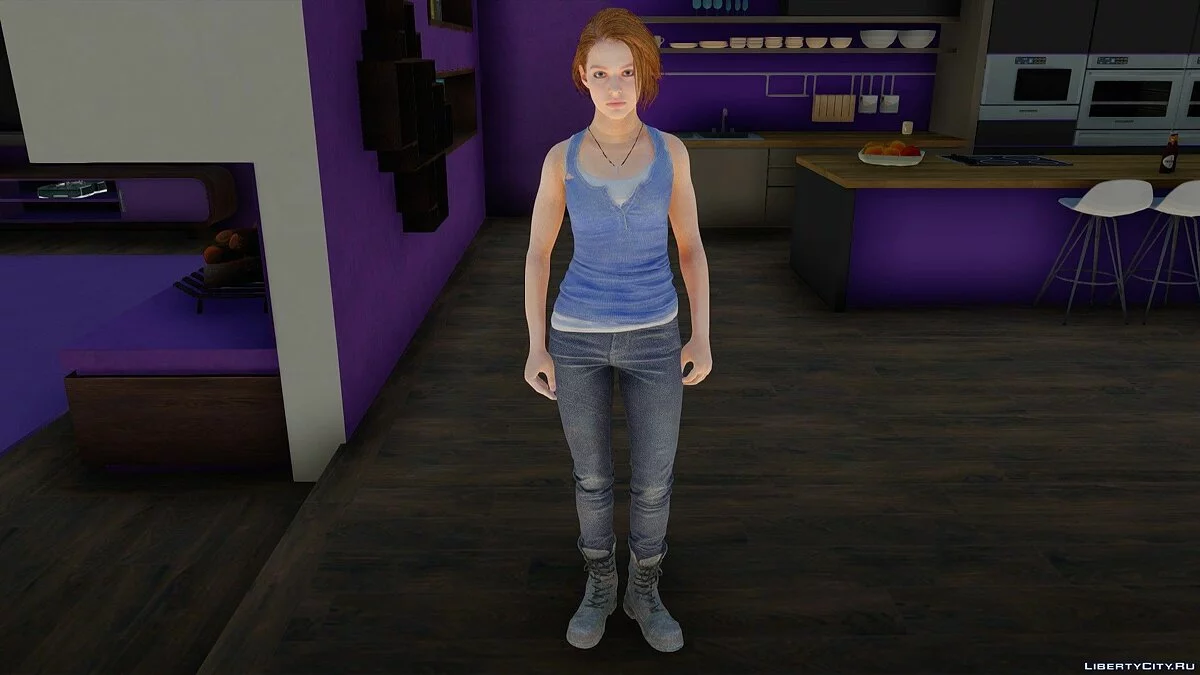 Джилл Валентайн из Resident Evil 3 Remake / GTA San Andreas