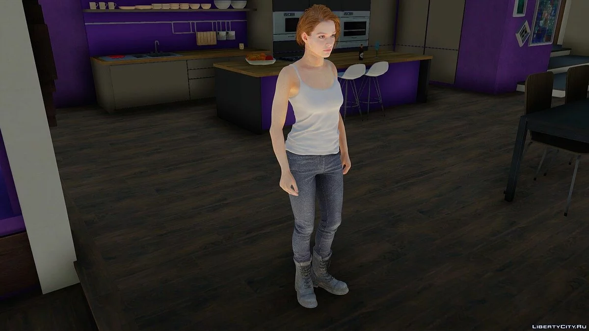 Джилл Валентайн из Resident Evil 3 Remake / GTA San Andreas