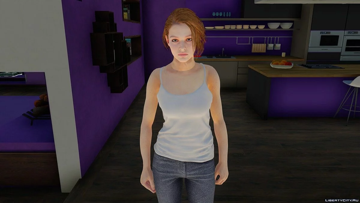 Джилл Валентайн из Resident Evil 3 Remake / GTA San Andreas