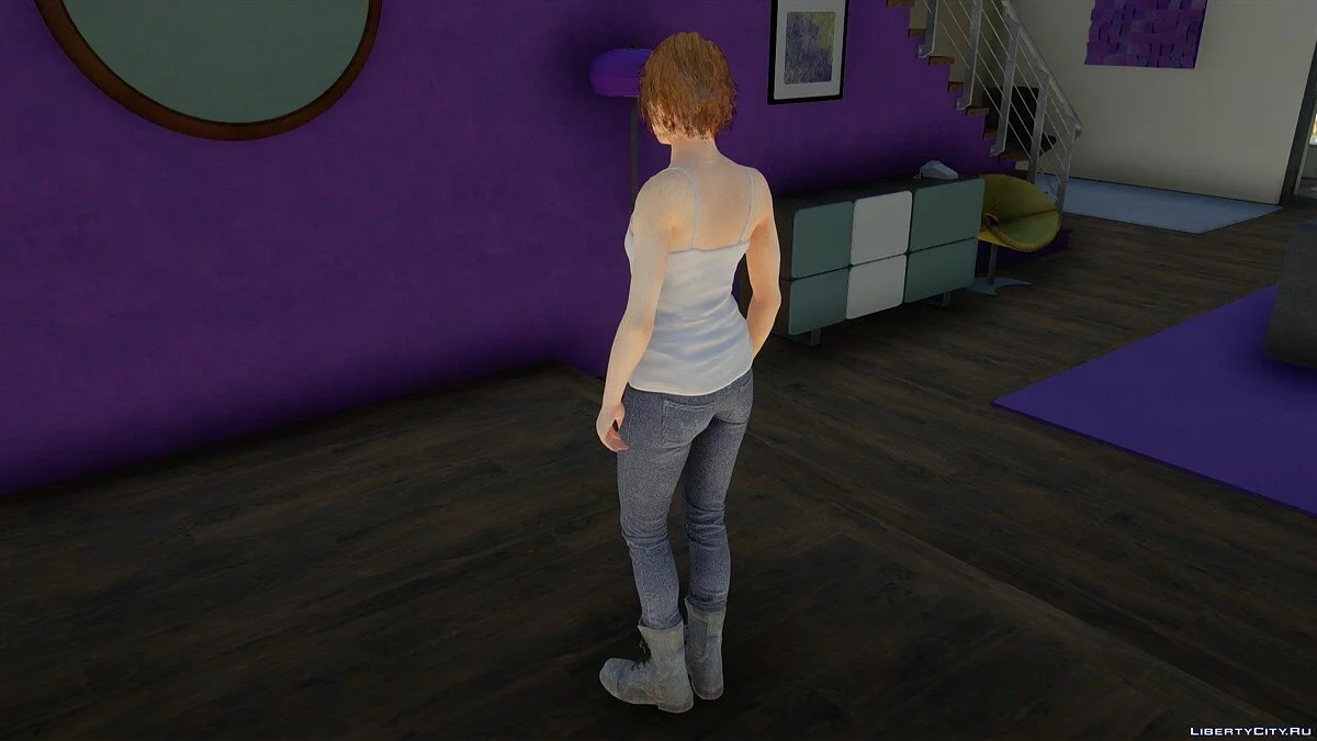 Джилл Валентайн из Resident Evil 3 Remake / GTA San Andreas