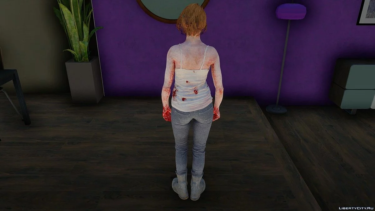 Джилл Валентайн из Resident Evil 3 Remake / GTA San Andreas