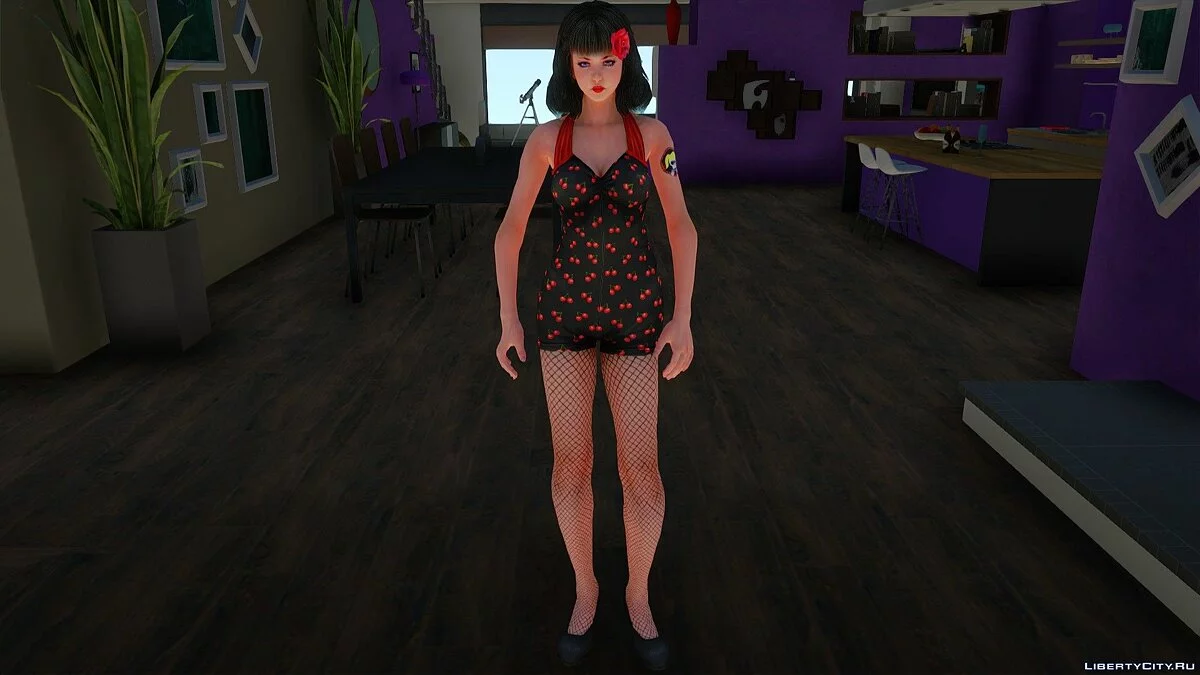 Джульет Старлинг Skin pack из Lollipop Chainsaw / GTA San Andreas