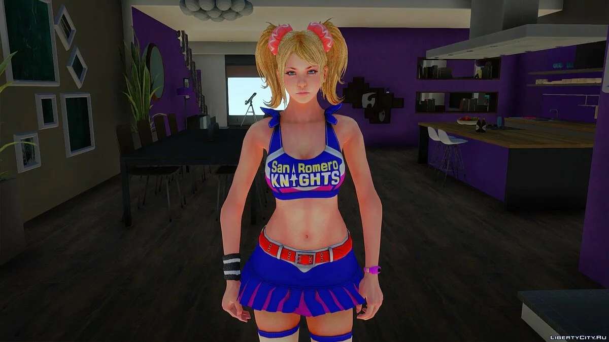 Джульет Старлинг Skin pack из Lollipop Chainsaw / GTA San Andreas