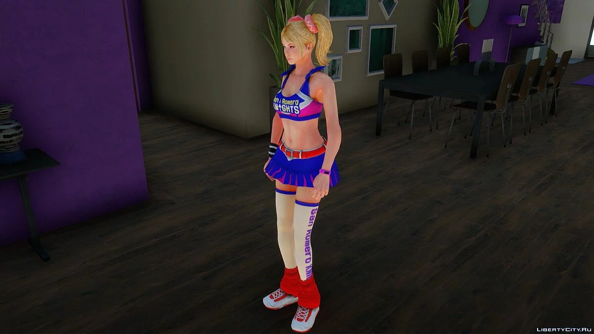 Джульет Старлинг Skin pack из Lollipop Chainsaw / GTA San Andreas