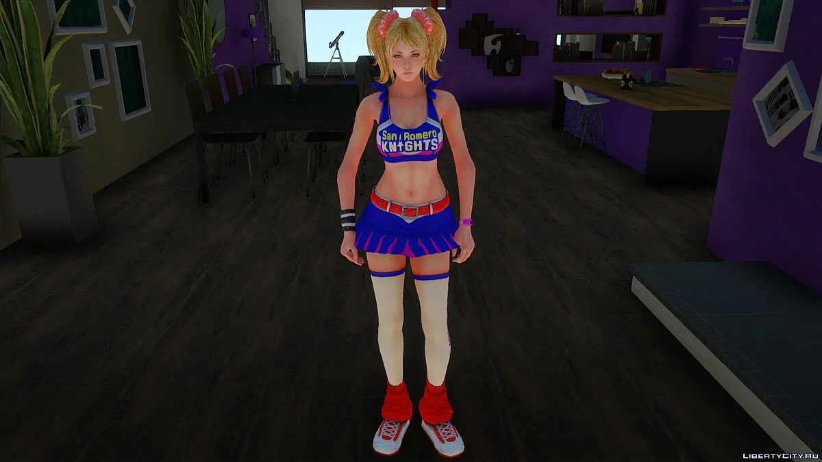 Джульет Старлинг Skin pack из Lollipop Chainsaw / GTA San Andreas