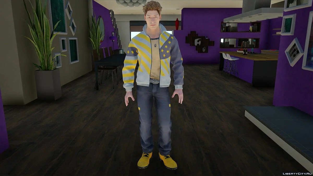 Самуэль Джордан из Resident Evil Resistance / GTA San Andreas
