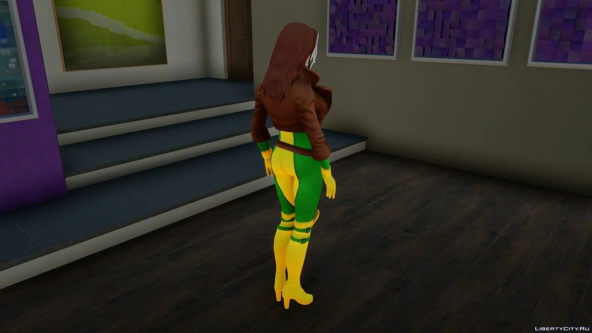 Шельма из X-men / GTA San Andreas