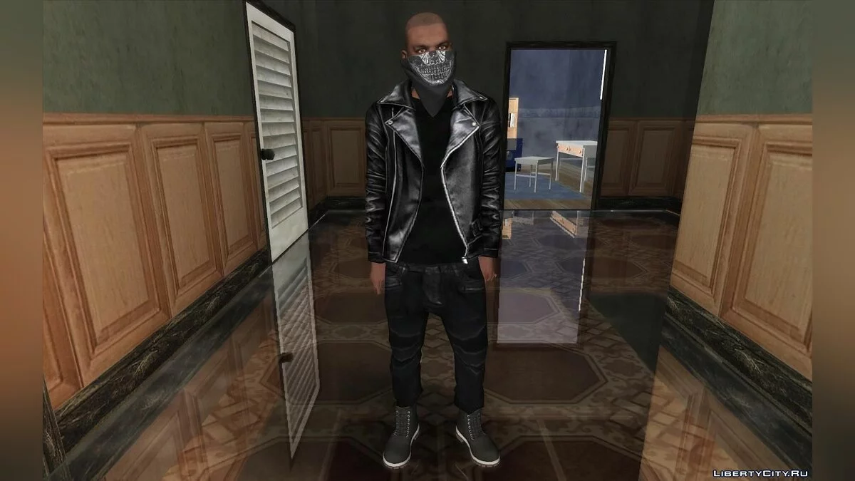 Байкеры - сборник скинов (Тревор, Джонни и Малькольм) / GTA San Andreas