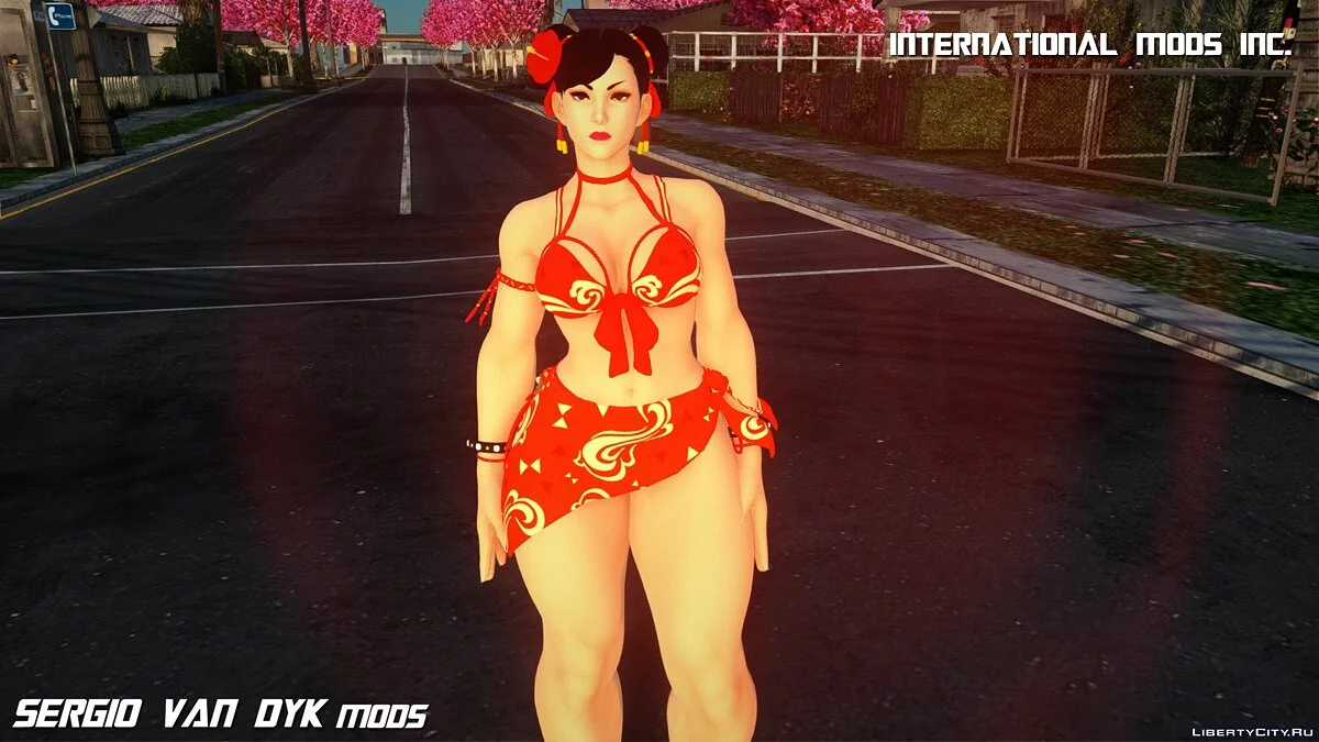 Чун Ли C11 Vacation Pack / GTA San Andreas