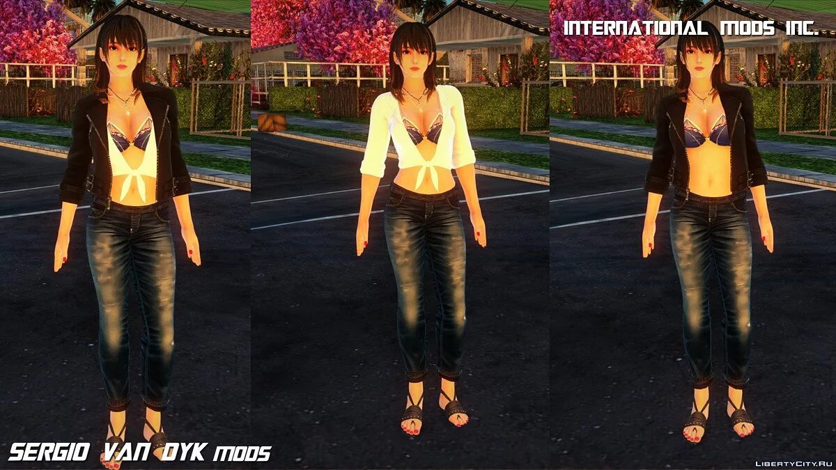 Нанами в повседневной одежде / GTA San Andreas