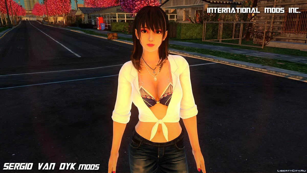 Нанами в повседневной одежде / GTA San Andreas