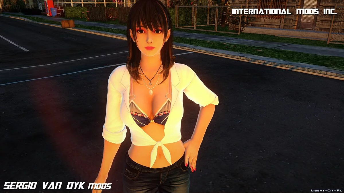 Нанами в повседневной одежде / GTA San Andreas
