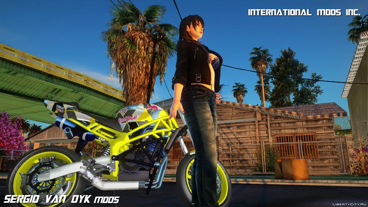 Нанами в повседневной одежде / GTA San Andreas
