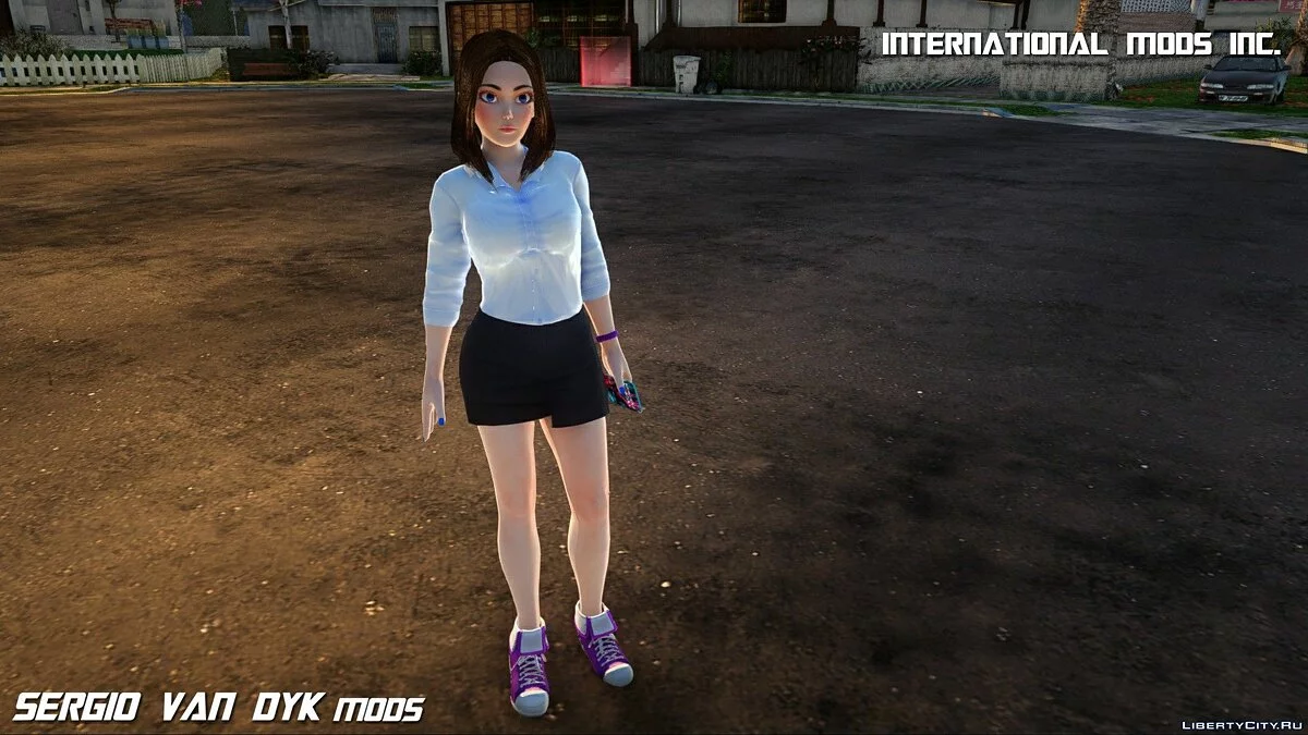 Саманта Самсунг в повседневной одежде / GTA San Andreas