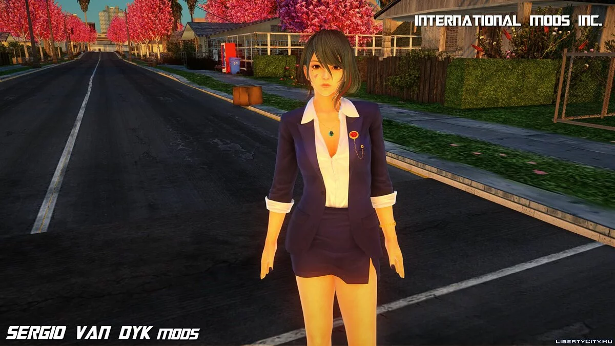 Тамаки - Secret Repor pack из Dead or Alive Xtreme Venus Vacation / GTA San Andreas