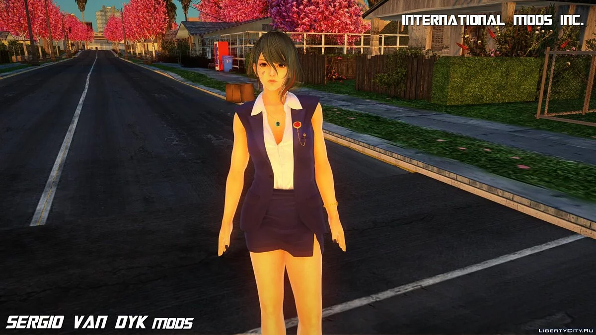 Тамаки - Secret Repor pack из Dead or Alive Xtreme Venus Vacation / GTA San Andreas
