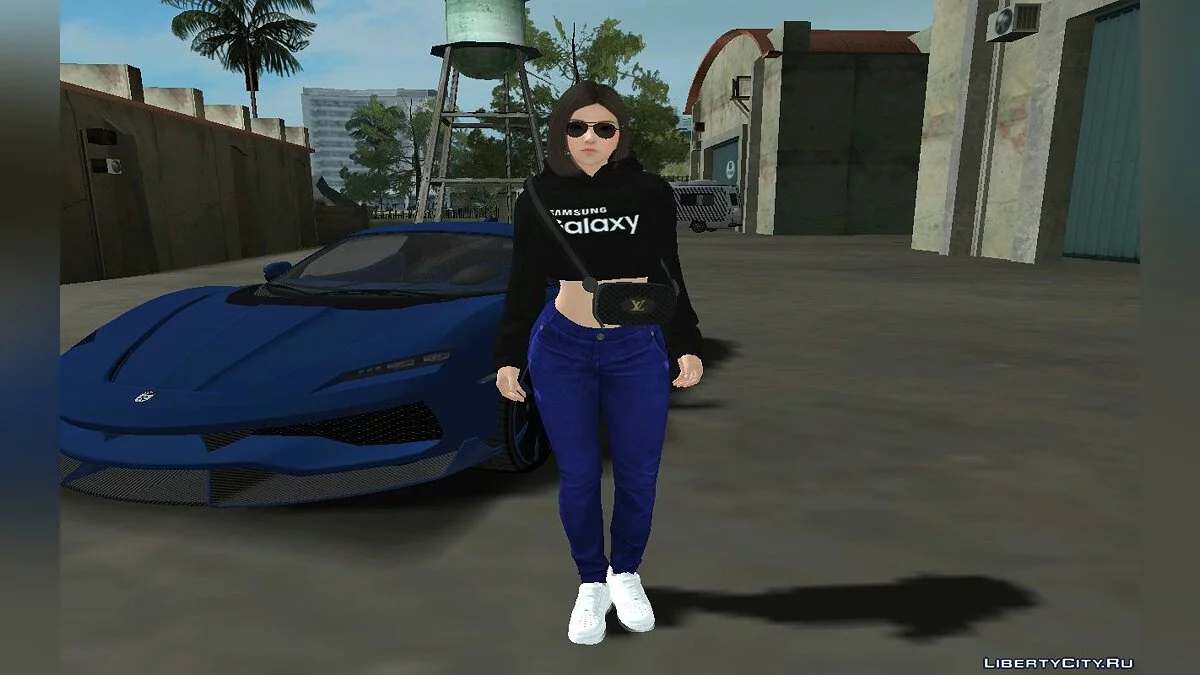 Саманта Самсунг виртуальный ассистент - сборник скинов + новые смартфоны / GTA San Andreas