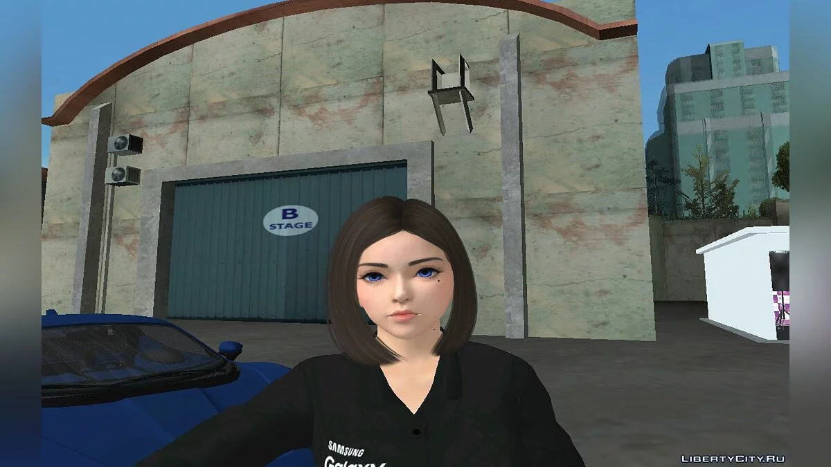 Саманта Самсунг виртуальный ассистент - сборник скинов + новые смартфоны / GTA San Andreas