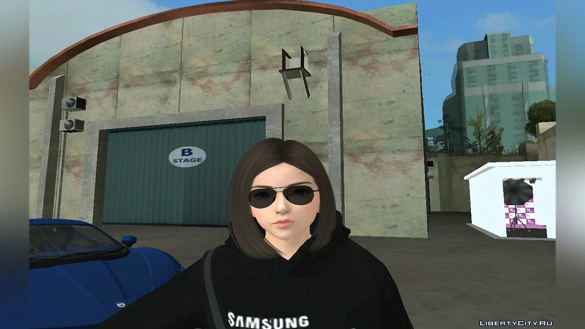 Саманта Самсунг виртуальный ассистент - сборник скинов + новые смартфоны / GTA San Andreas