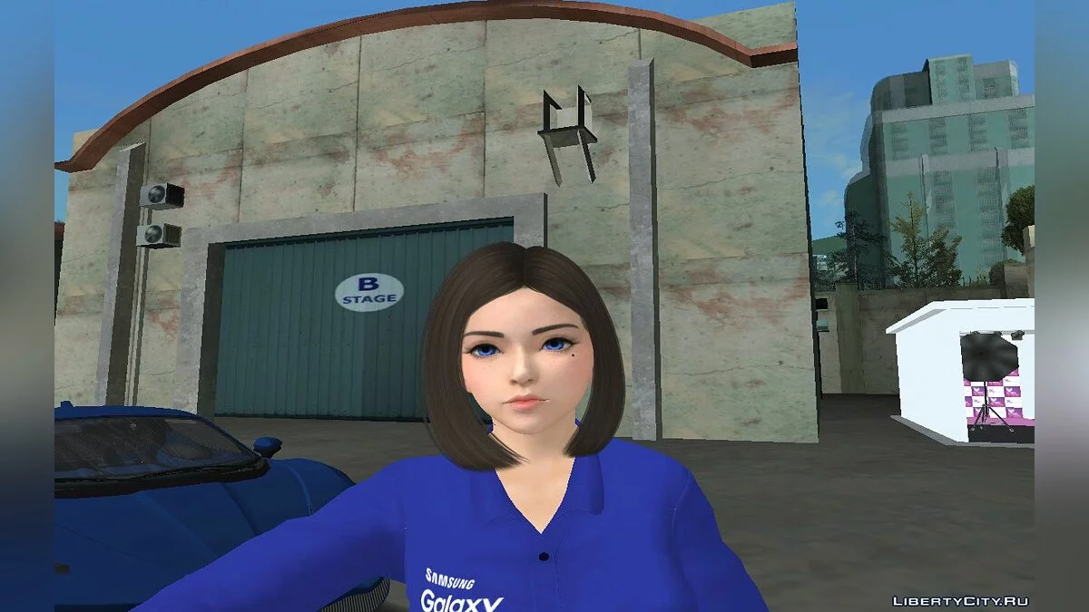 Саманта Самсунг виртуальный ассистент - сборник скинов + новые смартфоны / GTA San Andreas